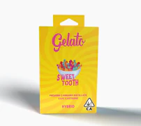 Gelato Flavors Cart 1g Sweet Tooth