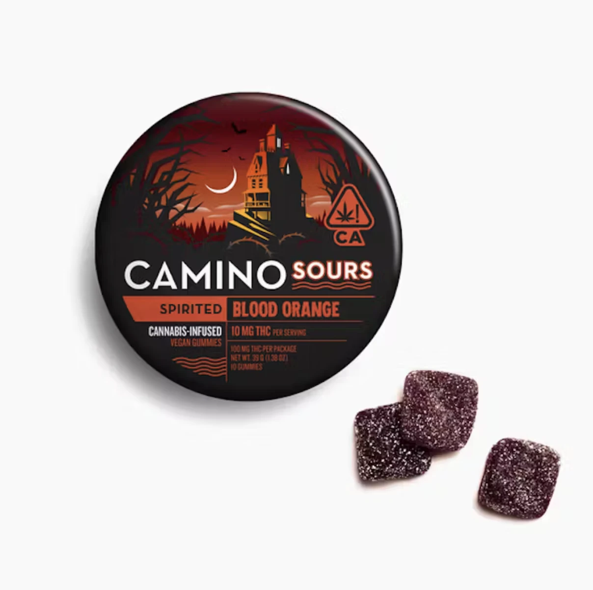 Camino - Blood Orange | 100mg Gummies | Camino Main Image