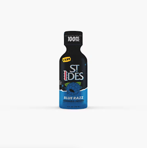 ST.IDES - ST IDES 100mg Blue Raz 4oz Shot