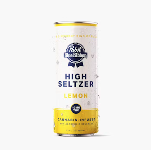 Pabst Blue Ribbon - Pabst Blue Ribbon 10mg Lemon Infused High Seltzer