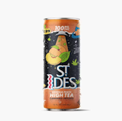 ST IDES 100mg Georgia Peach High Tea Beverage 12oz