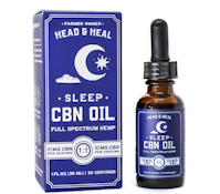 Head and Heal | Sleep CBN/CBD Oil | 1:1 300mg CBN/CBD