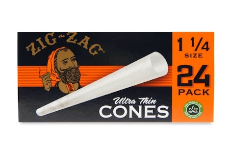 Starbird - Zig Zag 1 ¼ Size Ultra Thin Pack of 24 Cones