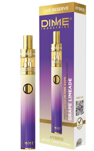 DIME INDUSTRIES - Grape Limeade - Live Res - Disposable - 1000mg