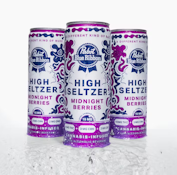 Midnight Berries Infused Seltzer Single Can 15mg