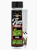 CLAYBOURNE - Infused Prerolls - Super Sour Apple - Frosted Flyers - 2PK - 1G