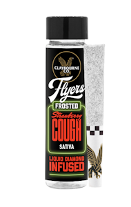 CLAYBOURNE CO. - [Claybourne Co.] Frosted Infused Preroll 2 Pack - 1g - Strawberry Cough (S)