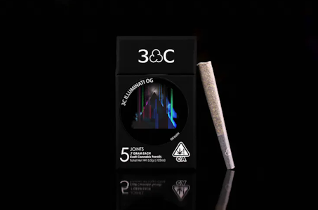 3C FARMS - 3C FARMS - Prerolls - Illuminati OG - 5PK - 3.5G