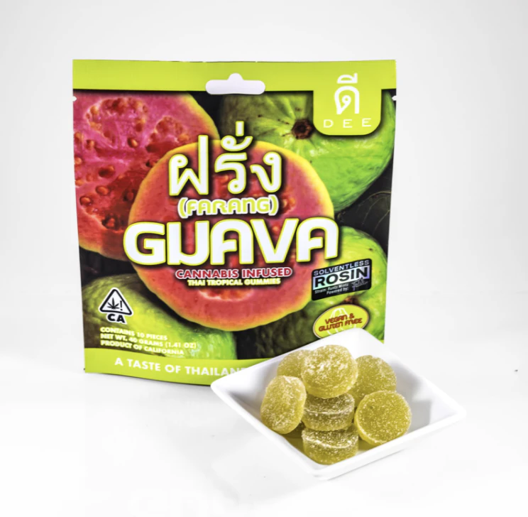 Dee Thai - Guava | 100mg Gummies | Dee Thai Main Image