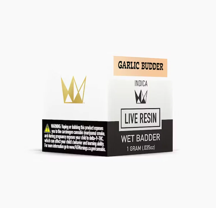 West Coast Cure - West Coast Cure - Garlic Budder - 1g WCC Live Resin Wet Badder Main Image