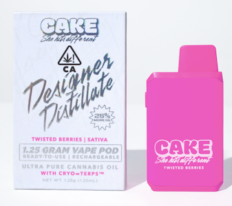 CAKE SHE HITS DIFFERENT - Twisted Berries - Disposable - 1.25g