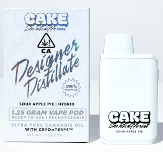 CAKE SHE HITS DIFFERENT - Sour Apple Pie - Disposable - 1.25g