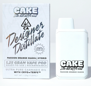 CAKE SHE HITS DIFFERENT - Passion Orange Guava - Disposable - 1.25g