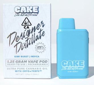 CAKE SHE HITS DIFFERENT - Kiwi Burst - Disposable - 1.25g