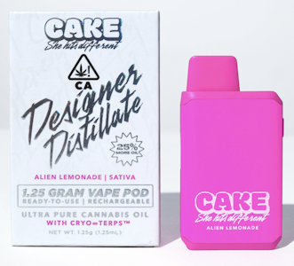 CAKE SHE HITS DIFFERENT - Alien Lemonade - Disposable - 1.25g