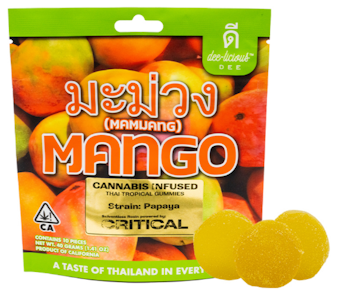 Dee - Mango - 100mg Rosin Gummies