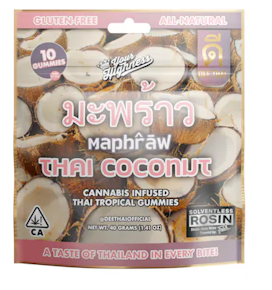Dee x Your Highness - Thai Coconut - 100mg Rosin Gummies