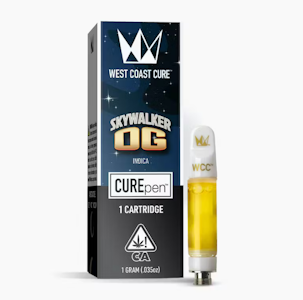 WEST COAST CURE - West Coast Cure - 510 Cartridge - Indica - Skywalker OG - (1g)