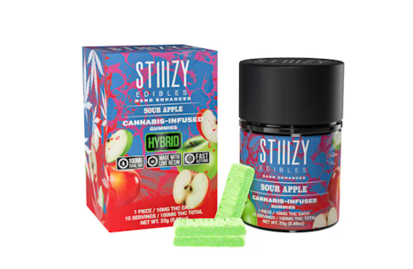 STIIIZY - Stiiizy - Sour Apple - 100mg Nano Gummies