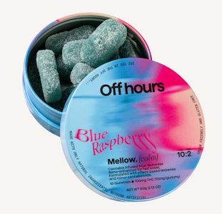 OFF HOURS - Off Hours | Edible | Blue Raspberry Mellow 10:2 | 100mg