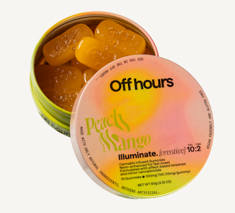 OFF HOURS - Off Hours | Edible | Peach Mango Illuminate 10:2 | 10mg