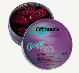 OFF HOURS - Off Hours | Edible | Grape Punch Offline 10:4 | 10mg