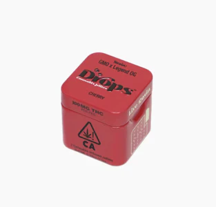 Drops - Cherry - Rosin Gummy - 2pc 100mg
