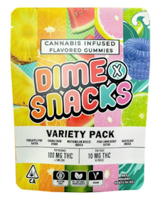 Dime Snacks - Variety Pack - 100mg Gummies