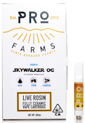 Pro Farms - Skywalker OG Live Rosin 1g