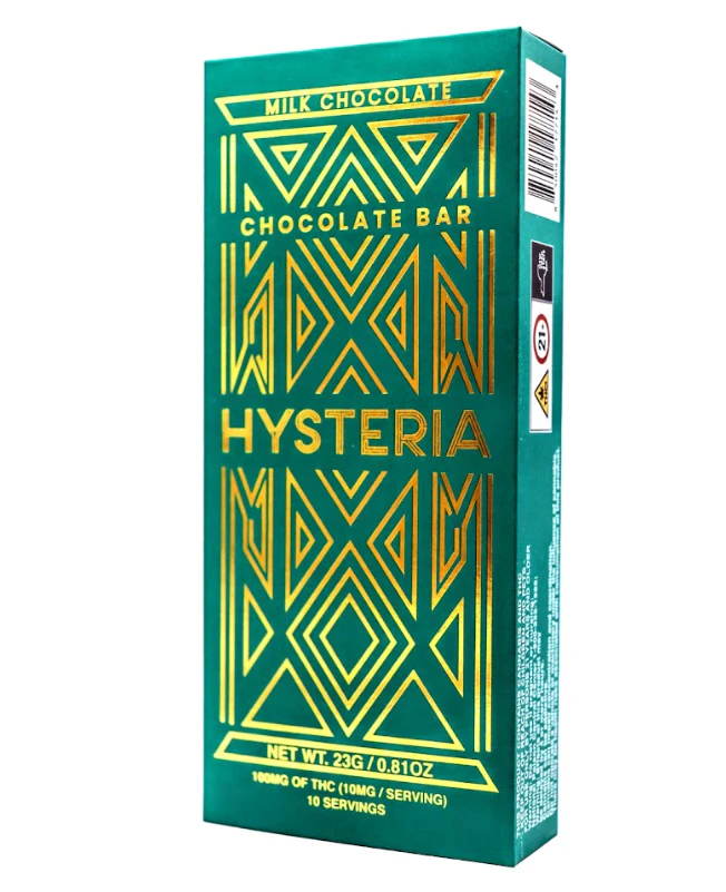 Hysteria - Hysteria | Edible | Milk Chocolate | 10-pack | 70mg Main Image