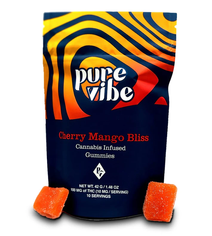 Pure Vibe - Pure Vibe | Edible | Cherry Mango | 10-pack | 10mg Main Image