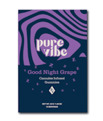 Pure Vibe | Edible | Goodnight Grape | 10-pack | 100mg