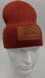 Suncrafted - Suncrafted Wool Beanie With Leather Patch - HHG