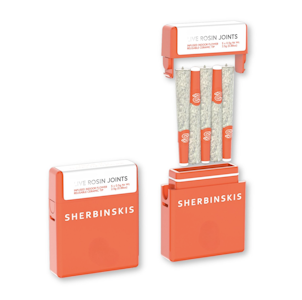 Sherbinskis - Strawberry Sunset (S) | 5pc Live Rosin + Diamond Infused | Sherbinskis