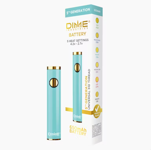 DIME INDUSTRIES - Dime - 510 Thread Battery (5th Generation) - Aqua Blue