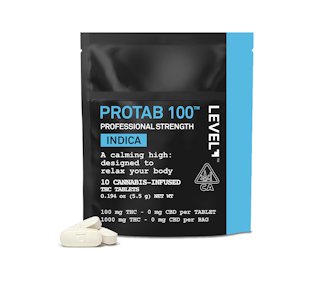 LEVEL - Indica - Protab 100 - 10pk 1000mg