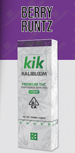 KALIBLOOM - KaliBloom - Berry Runtz - Full Gram Disposable