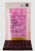 Soft Power Sweets | Edible | Tart Cherry Chocolate Bar | 24-pieces | 60mg