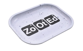 Zooted | Accessory | Small Rolling Tray | White