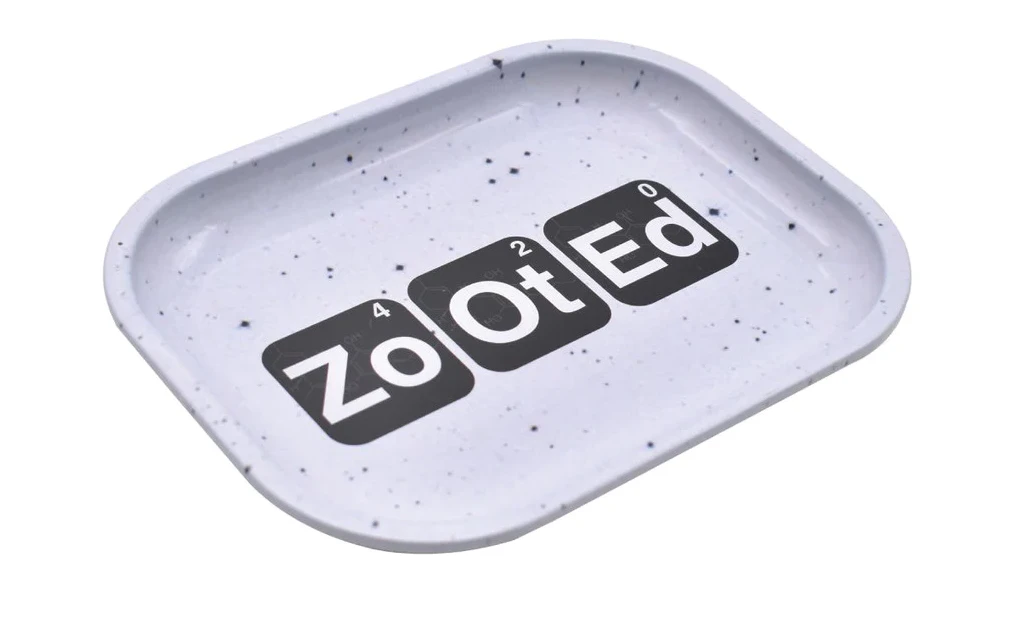 Zooted - Zooted | Accessory | Small Rolling Tray | White Main Image