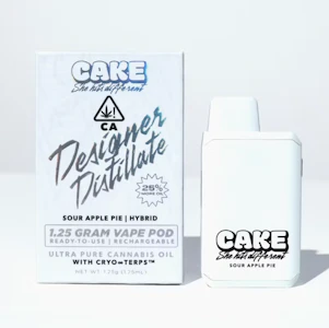 CAKE - Sour Apple Pie (H) | 1.25g Disposable | CAKE