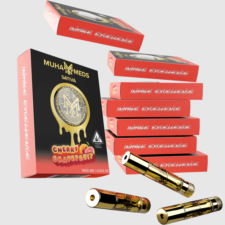 Muha Meds - Cherry Grapefruit - Muha Meds - 1g Vape Main Image