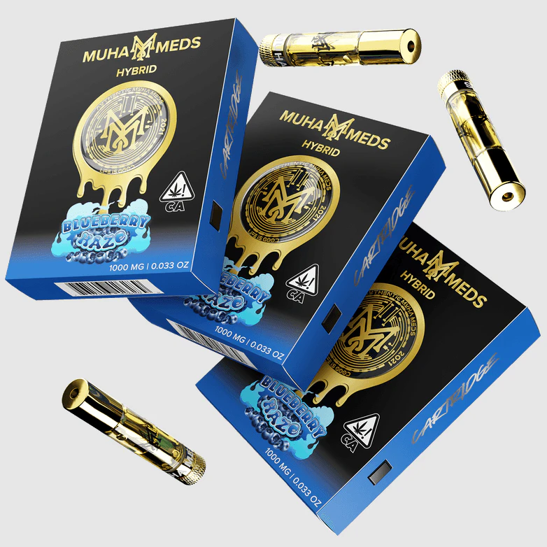 Muha Meds - Blueberry Haze - Muha Meds - 1g Vape Main Image