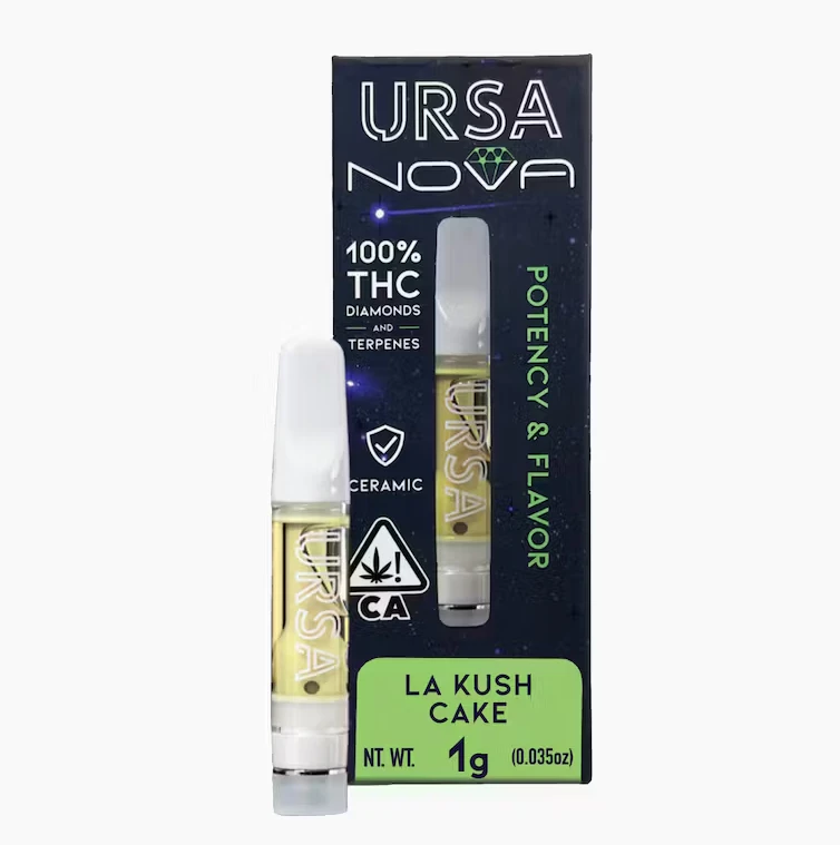 URSA - URSA - LA Kush Cake - NOVA Vape Cartridge 1g Main Image