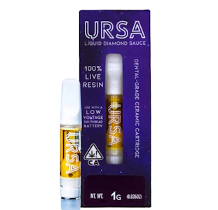 URSA - URSA - Royal OG - Liquid Diamond Sauce Vape Cartridge 1g