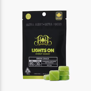 HEAVY HITTERS - Heavy Hitters 150mg 2:1 THCV Green Crack Gummies