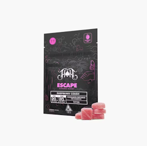 Heavy Hitters - Heavy Hitters 200mg 1:1 CBC Raspberry Cough Gummies