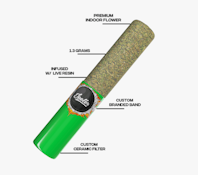 JEETER - Infused Preroll - Motorbreath Banana Punch - Cannon - 1.3G