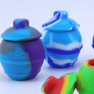LUV BUDS - SILICONE HONEY POT WAX CONTAINER