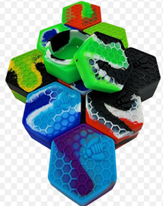 LUV BUDS - WAX CONTAINER- HONEYCOMB HIVE